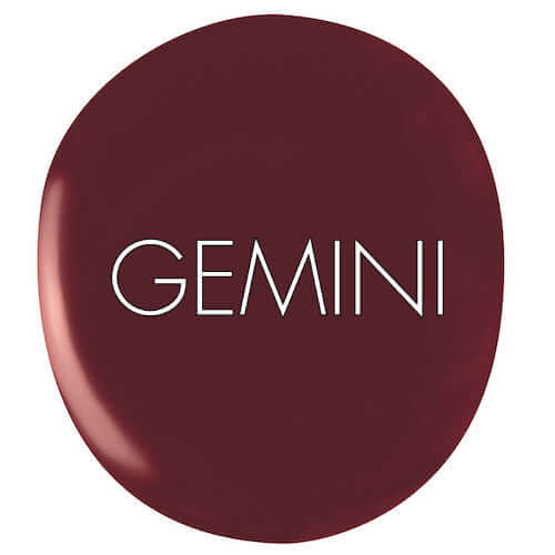 0113 Love Potion - GEMINI GEMINI GEMINI NagellackDunkles, tiefes Weinrot Hergestellt in SüdafrikaGEMINI by Bio Sculpture Bio Sculpture