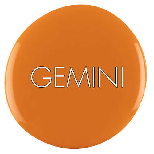 Bio Sculpture GEMINI 0140 Totally Topaz auf dem Nagel – Orange