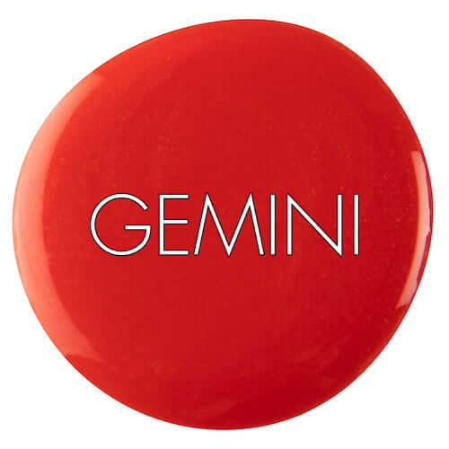 Bio Sculpture GEMINI 0016 Sunset Shimmer auf dem Nagel – Orange