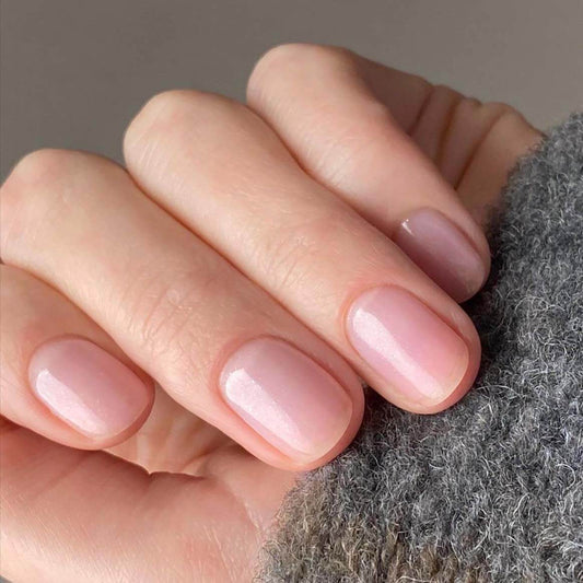 Bio Sculpture GEMINI 0162 Baby Heart Confetti auf dem Nagel – Rosa