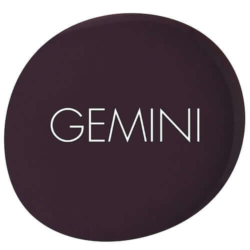 Bio Sculpture GEMINI 0181 The Artist'S Muse auf dem Nagel – Violett
