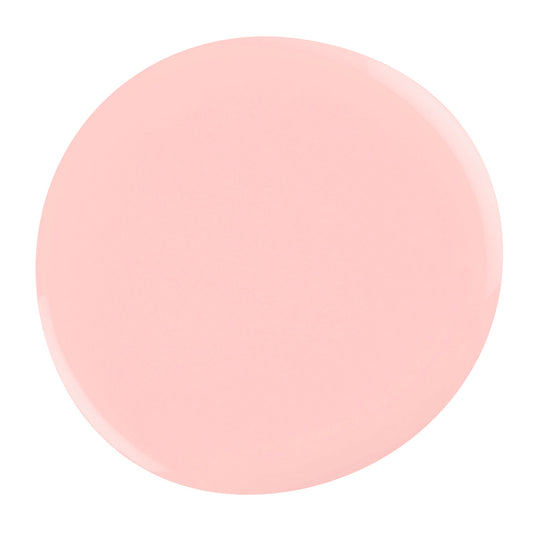 Blushed Silence Nail Polish – Farbmuster; Farbton ein weiches, pudriges Blush-Rosa mit zurückhaltender, leicht transparenter Wirkung