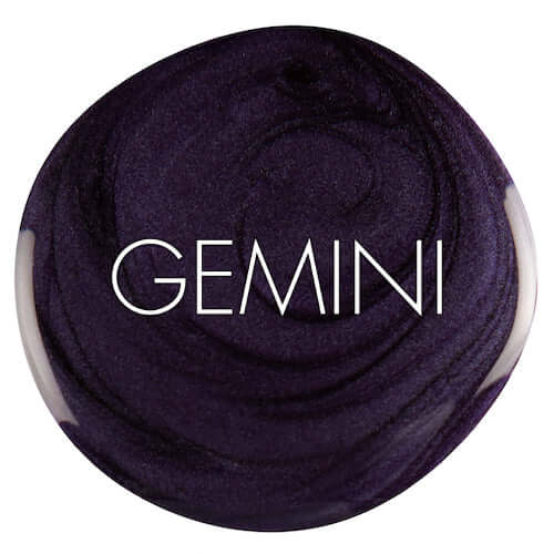 2019 Lavender Nights - GEMINI GEMINI GEMINI NagellackDunkles Violett mit blauem Unterton und Perlglanz Hergestellt in SüdafrikaGEMINI by Bio Sculpture Bio Sculpture
