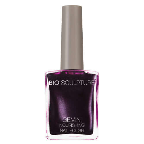2031 Black Aubergine - GEMINI GEMINI GEMINI Nagellack Hergestellt in SüdafrikaGEMINI by Bio Sculpture Bio Sculpture