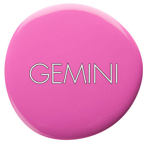 Bio Sculpture GEMINI 0207 Party Animal (F) auf dem Nagel – Rot