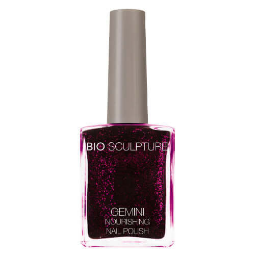 Bio Sculpture GEMINI 0221 Party Popper Nagellack in Violett – hergestellt in Südafrika