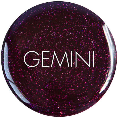 Bio Sculpture GEMINI 0221 Party Popper auf dem Nagel – Violett