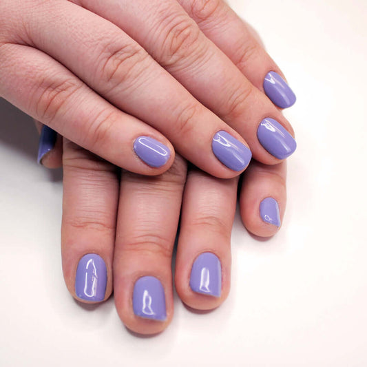 Bio Sculpture GEMINI 0224 Wild Orchid auf dem Nagel – Braun