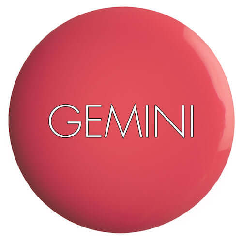 Bio Sculpture GEMINI 0250 Radiant Starfish auf dem Nagel – Rot