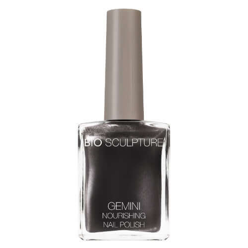 Bio Sculpture GEMINI 0253 Antique Granite Nagellack in Schwarz – hergestellt in Südafrika