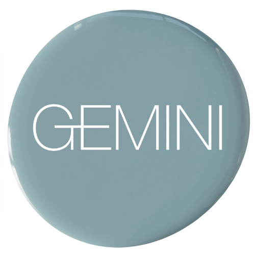 Bio Sculpture GEMINI 0263 Blue Ballad auf dem Nagel – Blau