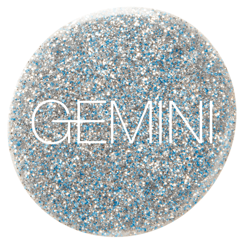 Bio Sculpture GEMINI 0264 Sapphire Song auf dem Nagel – Blau