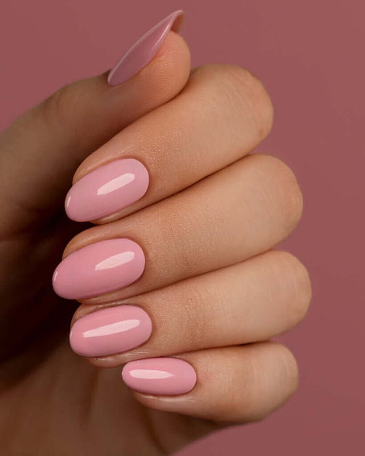 Bio Sculpture GEMINI 0329 Blushed Boulevard auf dem Nagel – Rosa