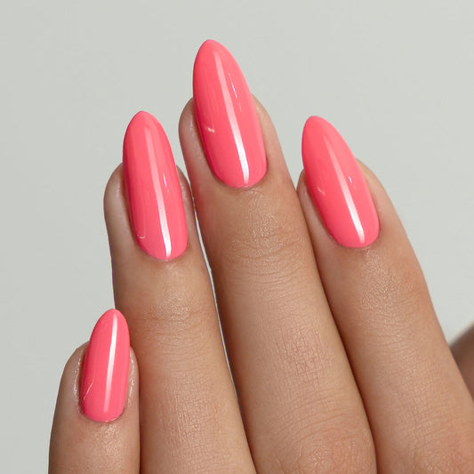Bio Sculpture GEMINI 0341 Coral Crush auf dem Nagel – Koralle