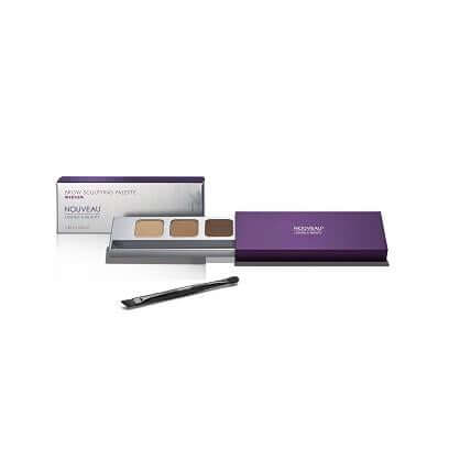 Nouveau Lashes Brow Sculpting Palette Dark, Medium & Light