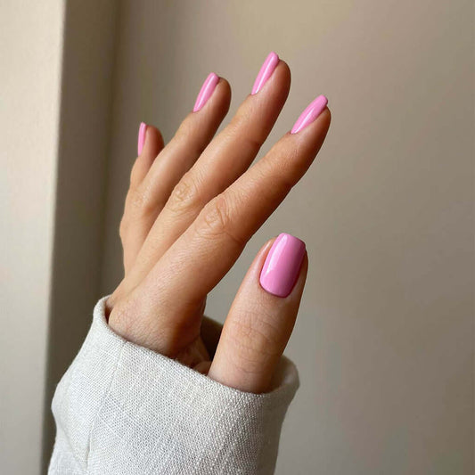 Bio Sculpture GEMINI 0311 Flower In Flight auf dem Nagel – Rosa