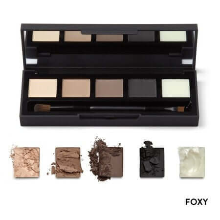 Eye & Brow Palette HD Brows Augenbrauenpuder Pigmentierte Augenbrauenpuder-Palette Der ultimative Reisebegleiter oder Beauty-Essential für unterwegs: Mit der Eye & Brow Palette können Sie in einem eleganten Kompaktset Ihre Augenbrauen füllen, definieren u