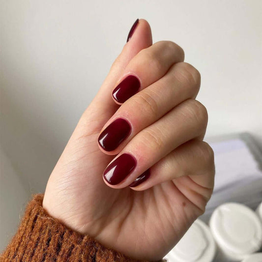 Bio Sculpture GEMINI 0113 Love Potion auf dem Nagel – Rot
