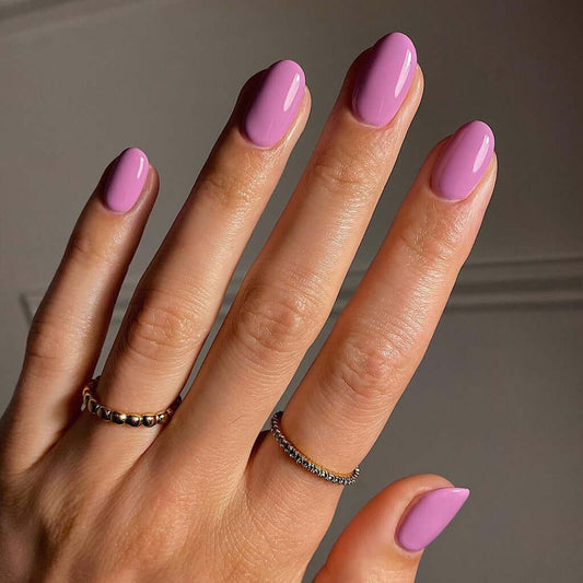 Bio Sculpture GEMINI 0064 Lilac Lullaby (F) auf dem Nagel – Violett