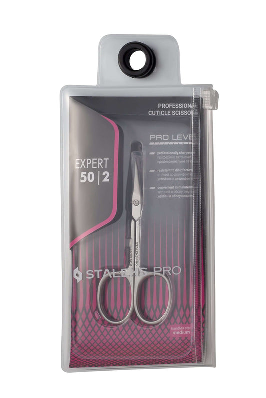 Nagelhaut Schere - EXPERT 50 Type 2 Professional Nagelscheren & Nagelknips Nagelhaut Schere / cuticle scissors EXPERT 50 TYPE 2 HOCHWERTIGES MANIKÜRE-PEDIKÜRE-WERKZEUG Von Hand geschliffen Schmale Klingen für sanftes Schneiden der Nagelhaut. Klassische Kl