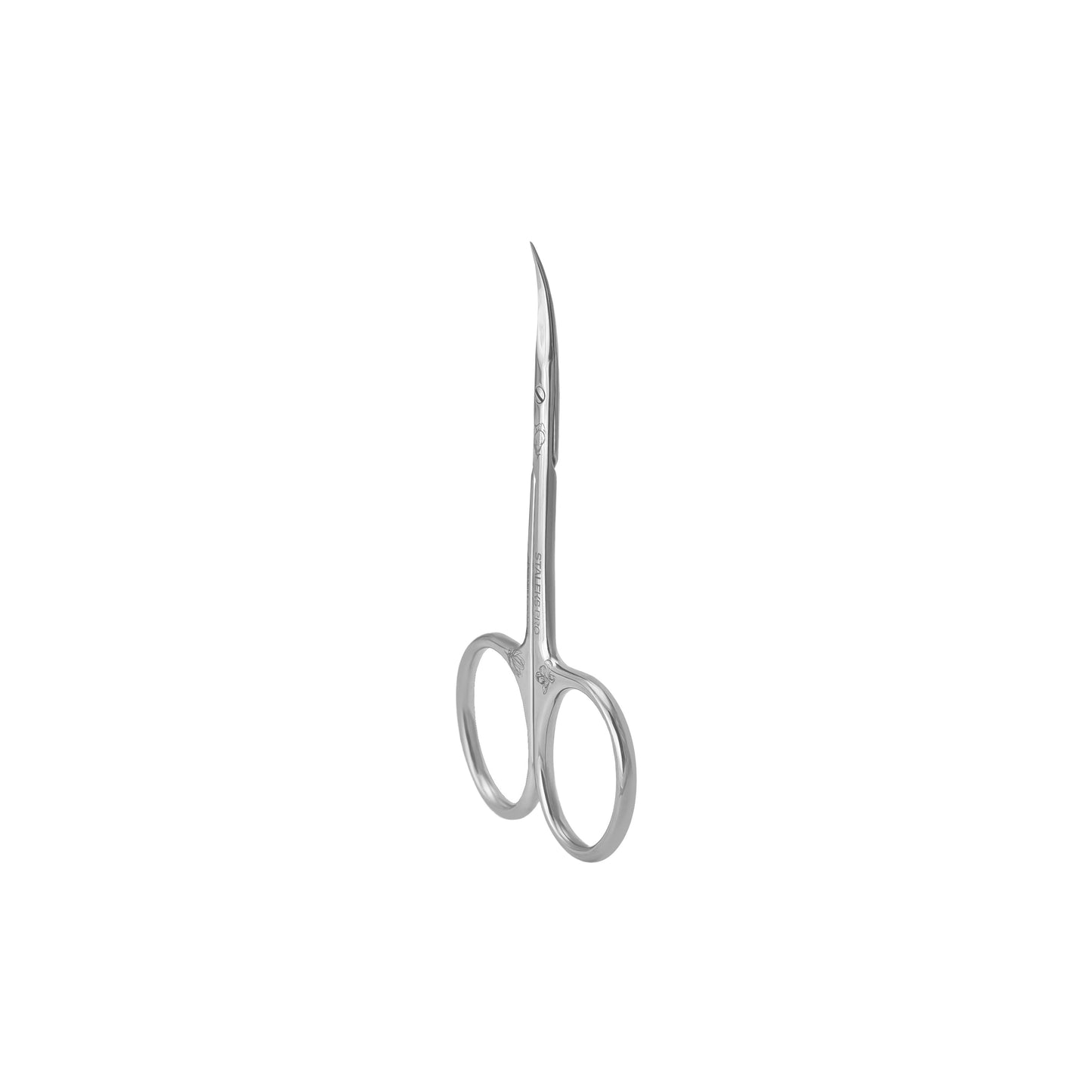 Nagelhaut Schere - EXCLUSIVE 20 Type 2 Nagelscheren & Nagelknips Nagelhaut Schere / cuticle scissors EXCLUSIVE 20 Type 2 magnolia HOCHWERTIGES MANIKÜRE-PEDIKÜRE-WERKZEUG Verkürzte gebogene Griffe für präzise Bewegungen. Perfekte Balance zwischen Klingenst
