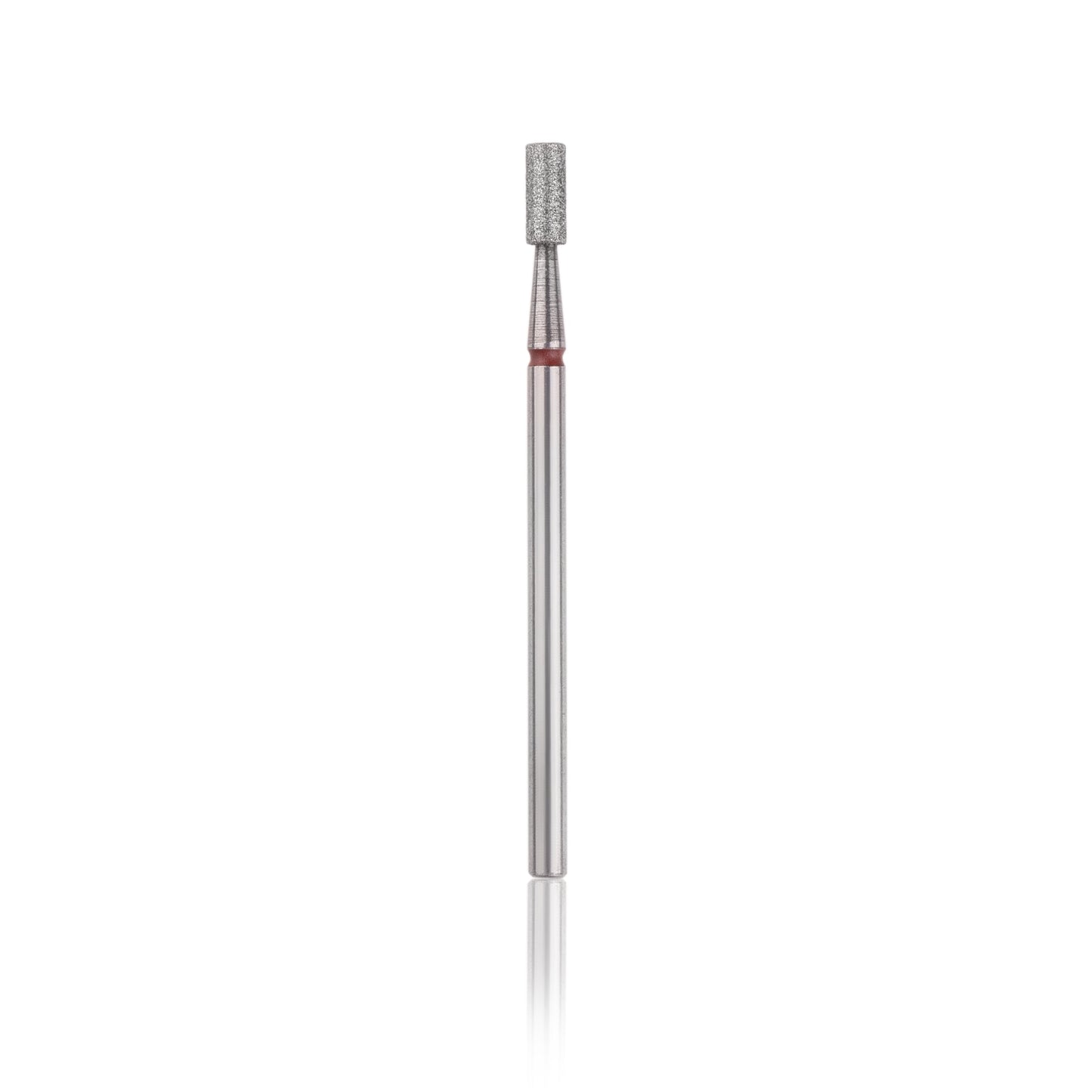 HEAD-Diamond bur "cylinder" red, L-6,0 mm, Ø2,5 mm-1