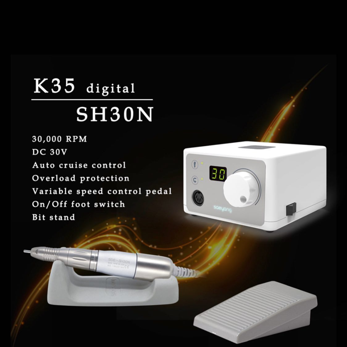 SAEYANG-SET Marathon K35 Digital + SH30N + SFP27-1