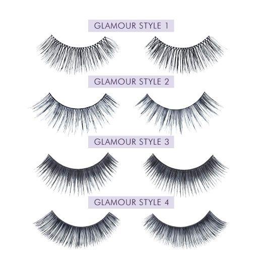 Strip Lashes Glamour Style 1 - 4