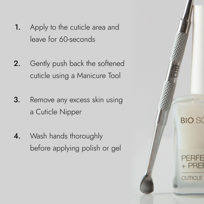Cuticle Remover - Anwendung zum Erweichen und Entfernen überschüssiger Nagelhaut