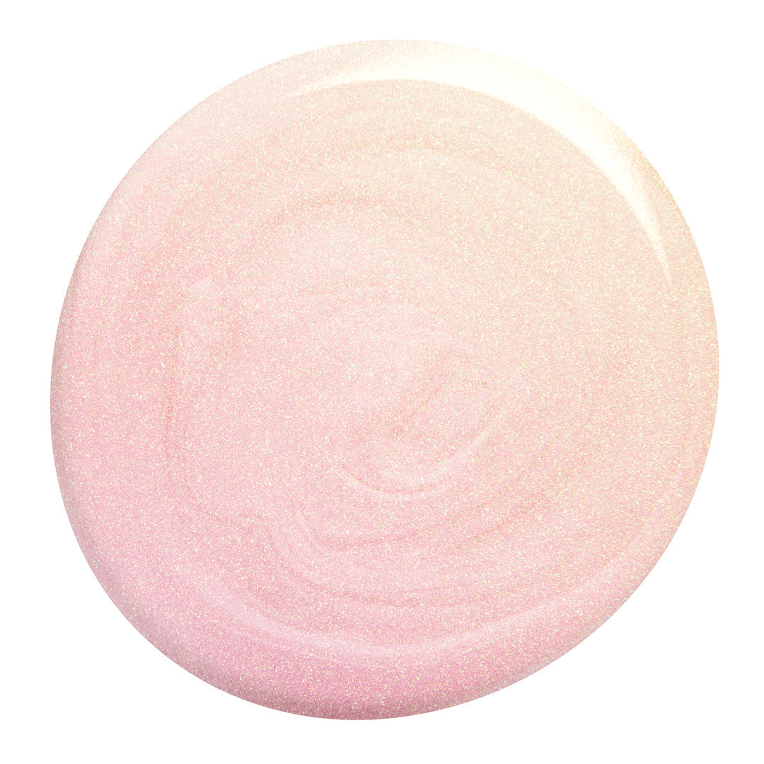 Pearl Frost Nail Polish – Farbmuster; Farbton ein milchiger Perlton mit dezent glasierter Leuchtkraft