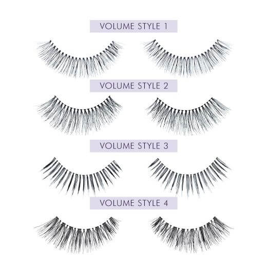 Nouveau Lashes Strip Lashes Volume Style 1 - 4