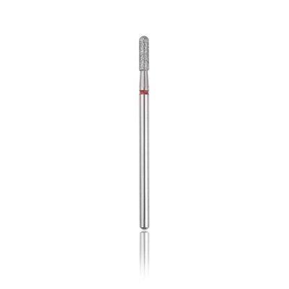 HEAD-Diamond bur "rounded cylinder" red, L-8,0 mm, Ø2,3 mm-1