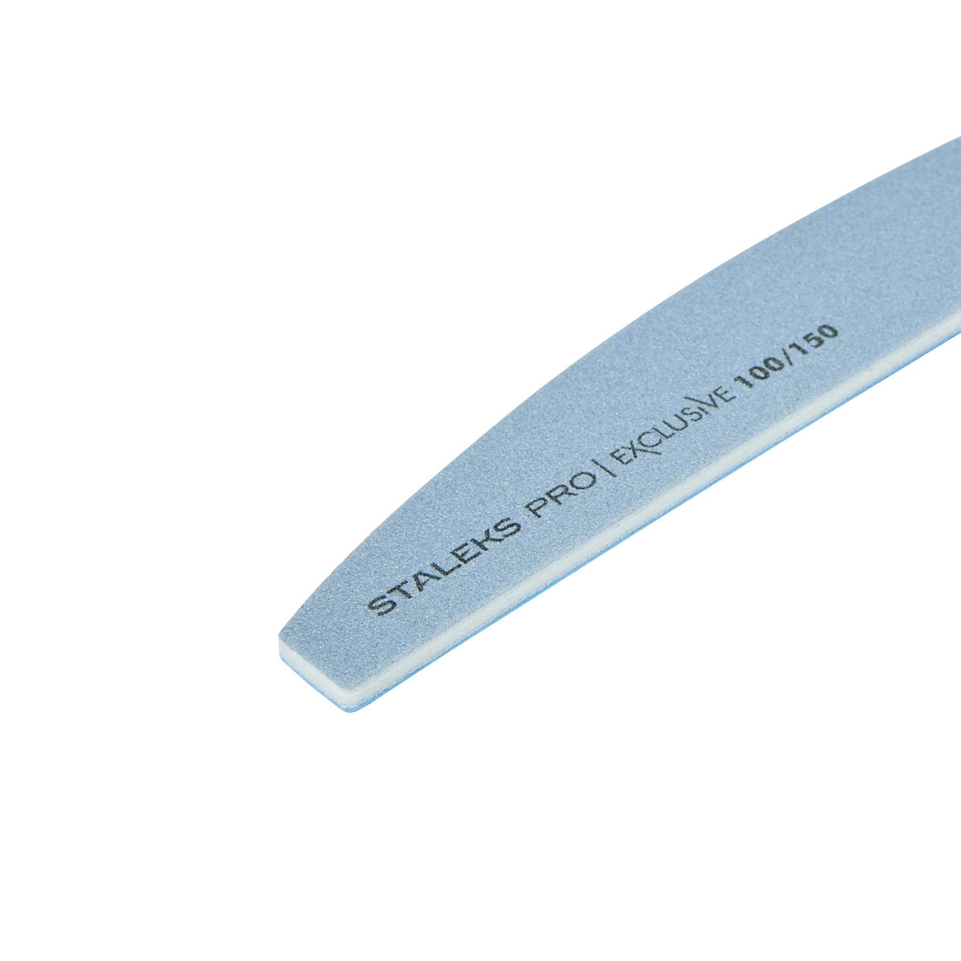 STALEKS-100/150grit Mineral crescent nail file EXCLUSIVE-1